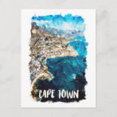Kaapstad Zuid-Afrika Briefkaart (Voorkant)