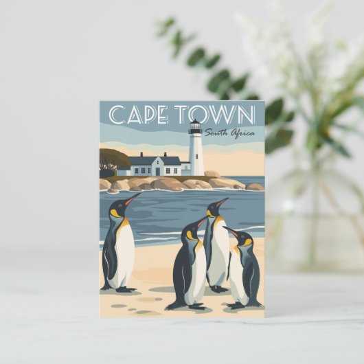 Kaapstad, Zuid-Afrika Briefkaart (Staand voorkant)