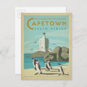 Kaapstad, Zuid-Afrika Briefkaart (Voorkant / Achterkant)