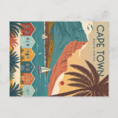 Kaapstad, Zuid-Afrika Briefkaart (Voorkant)