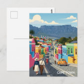 Kaapstad Zuid-Afrika Briefkaart (Voorkant / Achterkant)