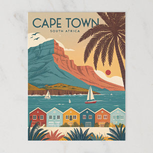 Kaapstad, Zuid-Afrika Briefkaart