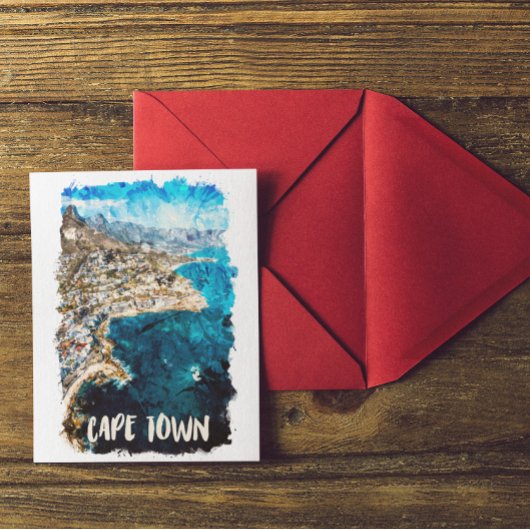 Kaapstad Zuid-Afrika Briefkaart