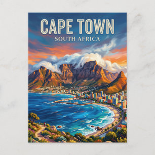 Kaapstad Zuid-Afrika Briefkaart
