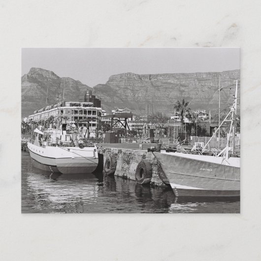 Kaapstad Zuid-Afrika Briefkaart (Voorkant)