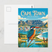Kaapstad Zuid-Afrika Briefkaart (Voorkant / Achterkant)