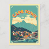 Kaapstad, Zuid-Afrika Culturele Patronen Reizen Briefkaart (Voorkant)