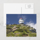Kaapstad, Zuid-Afrika. Een vuurtoren op de Briefkaart (Voorkant / Achterkant)