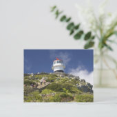 Kaapstad, Zuid-Afrika. Een vuurtoren op de Briefkaart (Staand voorkant)