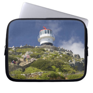 Kaapstad, Zuid-Afrika. Een vuurtoren op de Laptop Sleeve