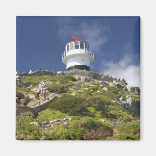 Kaapstad, Zuid-Afrika. Een vuurtoren op de Magneet