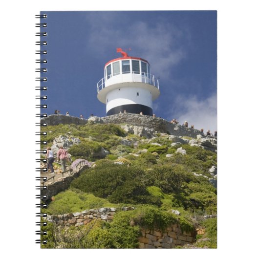 Kaapstad, Zuid-Afrika. Een vuurtoren op de Notitieboek (Voorkant)