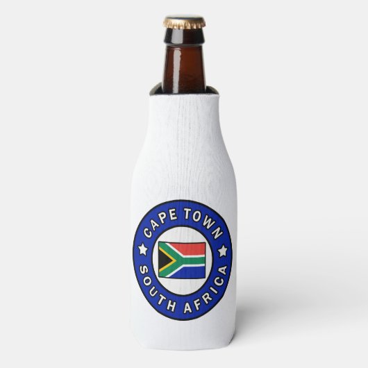 Kaapstad Zuid-Afrika Flesjeskoeler (Fles Voorkant)