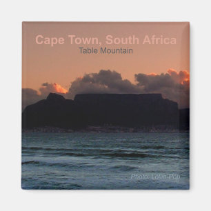 Kaapstad Zuid-Afrika Foto van Souvenir Magnets Magneet