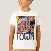 Kaapstad Zuid-Afrika Graffiti shirt, Boy's 2 T-shirt (Voorkant)