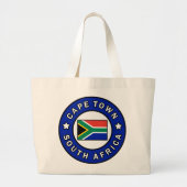 Kaapstad Zuid-Afrika Grote Tote Bag (Voorkant)