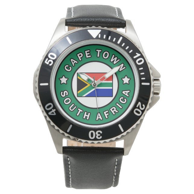 Kaapstad Zuid-Afrika Horloge (Voorkant)