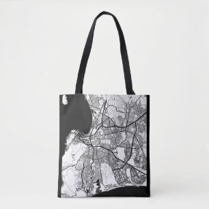 Kaapstad Zuid-Afrika Kaart Tote Bag