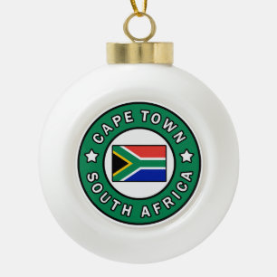 Kaapstad Zuid-Afrika Keramische Bal Ornament