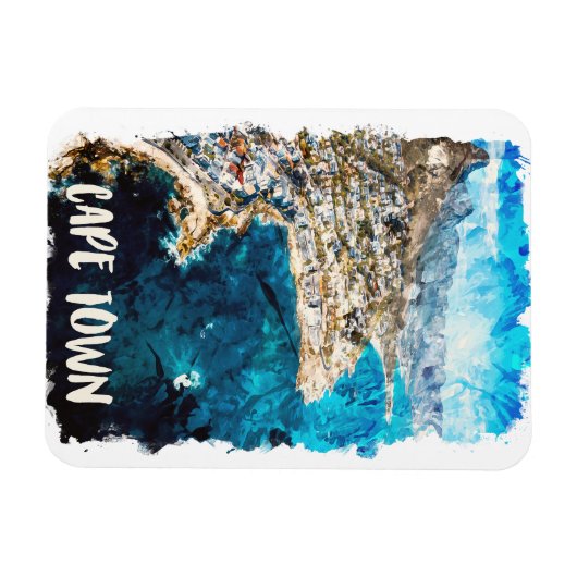 Kaapstad Zuid-Afrika Magneet (Horizontaal)