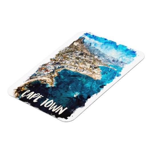 Kaapstad Zuid-Afrika Magneet (Linkerzijde)
