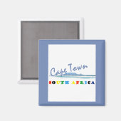 Kaapstad Zuid-Afrika Magnet (Voorkant / Achterkant)