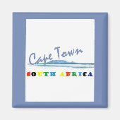 Kaapstad Zuid-Afrika Magnet (Voorkant)