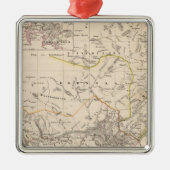 Kaapstad, Zuid-Afrika Metalen Ornament (Voorkant)