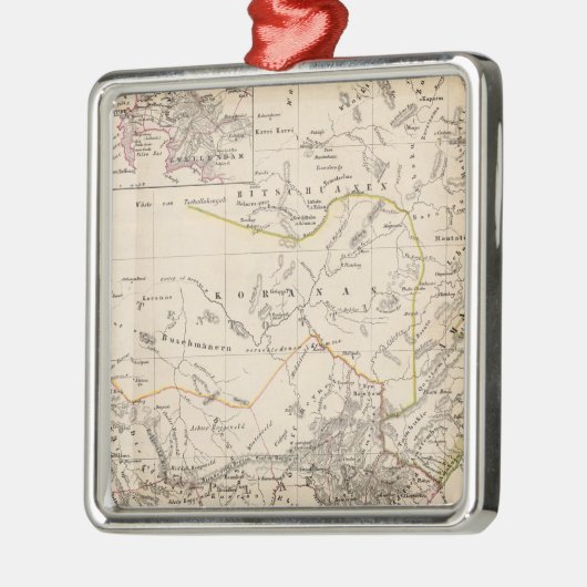 Kaapstad, Zuid-Afrika Metalen Ornament (Links)