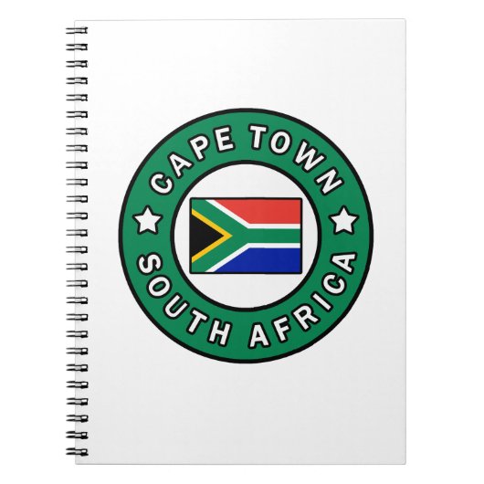 Kaapstad Zuid-Afrika Notitieboek (Voorkant)