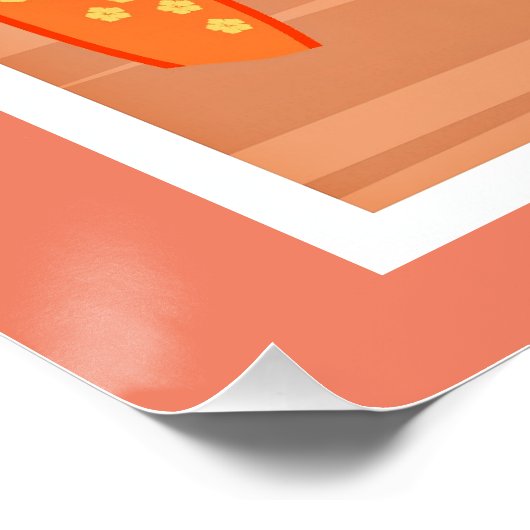 Kaapstad, Zuid-Afrika Perfect Poster (Hoek)