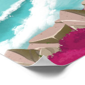 Kaapstad Zuid-afrika poster (Hoek)