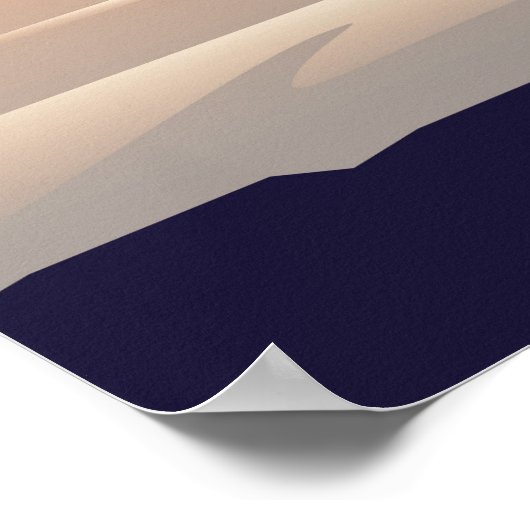 Kaapstad Zuid-afrika poster (Hoek)