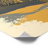 Kaapstad, Zuid-Afrika Poster (Hoek)