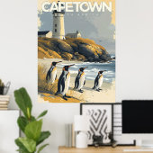 Kaapstad, Zuid-Afrika Poster (Thuiskantoor)
