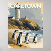 Kaapstad, Zuid-Afrika Poster (Voorkant)