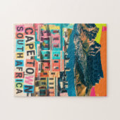 Kaapstad Zuid-Afrika Reis Bo-Kaap Landschap Legpuzzel (Horizontaal)