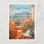 Kaapstad Zuid-Afrika Reis Esthetiek Briefkaart (Voorkant)