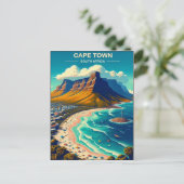 Kaapstad - Zuid-Afrika Reis uit het verleden Briefkaart (Staand voorkant)