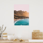 Kaapstad, Zuid-Afrika Reisbaan Poster (Keuken)