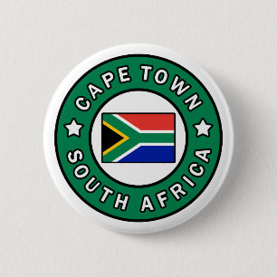 Kaapstad Zuid-Afrika Ronde Button 5,7 Cm