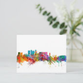 Kaapstad Zuid-Afrika Skyline Briefkaart (Staand voorkant)