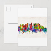 Kaapstad Zuid-Afrika Skyline Feestdagenkaart (Voorkant / Achterkant)