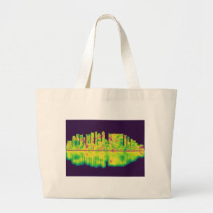 Kaapstad Zuid-Afrika Skyline Grote Tote Bag
