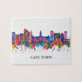 Kaapstad Zuid-Afrika Skyline Legpuzzel (Horizontaal)