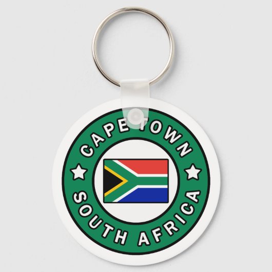 Kaapstad Zuid-Afrika Sleutelhanger (Voorkant)