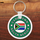 Kaapstad Zuid-Afrika Sleutelhanger (Voorkant)