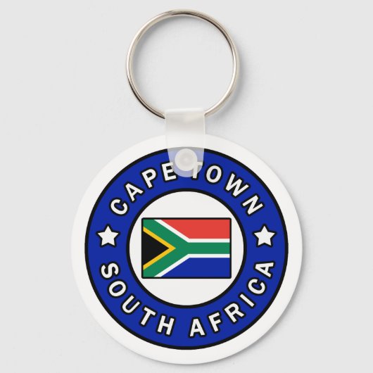 Kaapstad Zuid-Afrika Sleutelhanger (Voorkant)