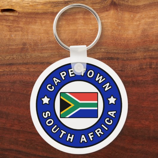 Kaapstad Zuid-Afrika Sleutelhanger (Voorkant)