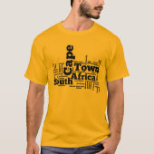 Kaapstad, Zuid-Afrika T-shirt (Voorkant)